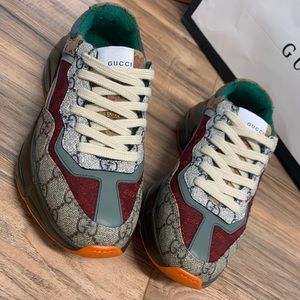 women's gg rhyton sneaker pink